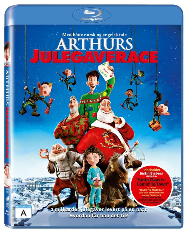 ARTHURS JULEGAVERÆS (Blu-ray)