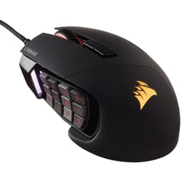 Corsair Scimitar Pro gaming mus (sort)