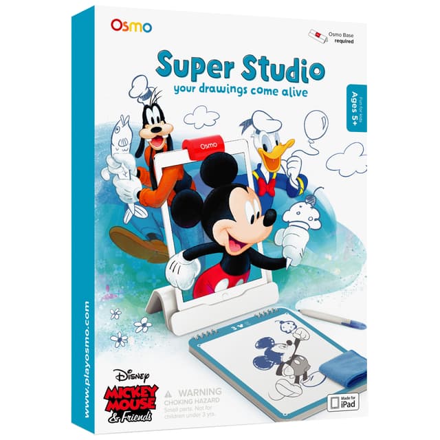 Osmo Super Studio Mikke Mus og Venner Sketchpad skisseblokk