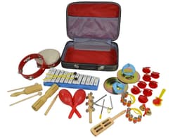 Bryce multi percussion set with 17 parts and box
