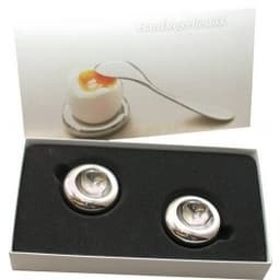 Hardangerbestikk eggeglass 2stk