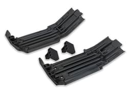 TRX-7744 Skidplate set with rubber impact cushion