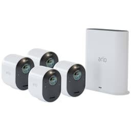 Arlo Ultra 4K trådløst sikkerhedssystem (4-pak)