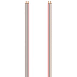 Hama højtalerkabel 2 x 1.5 mm² (5 m/gennemsigtig)