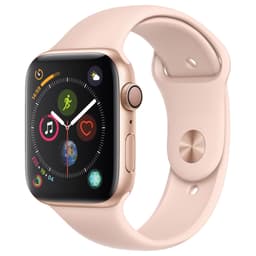 Apple Watch Series 4 44mm (guld alu/pink sand sportsrem)