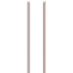Hama højtalerkabel 2 x 0,75mm² (10 m/gennemsigtig)