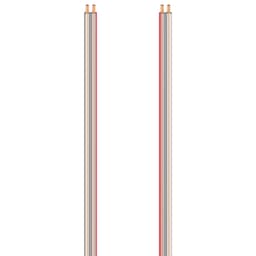 Hama højtalerkabel 2 x 1,5 mm² (10 m/gennemsigtig)
