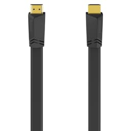 Hama High Speed flat HDMI-HDMI-kabel (3 m)