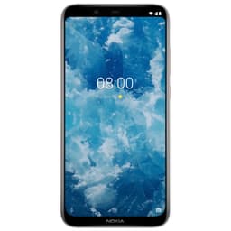 Nokia 8.1 smartphone (stål/kobber)