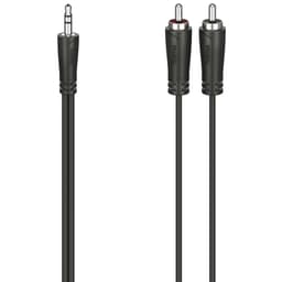 Hama 3,5 mm - 2 stk. RCA lydadapterkabel (75 cm)