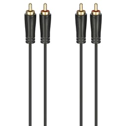 Hama ljudkabel 2 x RCA - 2 x RCA (3 m)