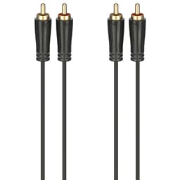 Hama ljudkabel 2 x RCA - 2 x RCA (5 m)