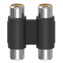 Hama RCA-adapter (2 stk. RCA hunn - 2 stk.  RCA hunn)