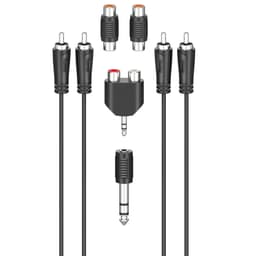 Hama RCA-anslutningskit (2.5 m)