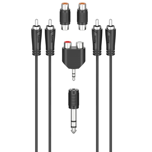 Hama RCA-anslutningskit (2.5 m)