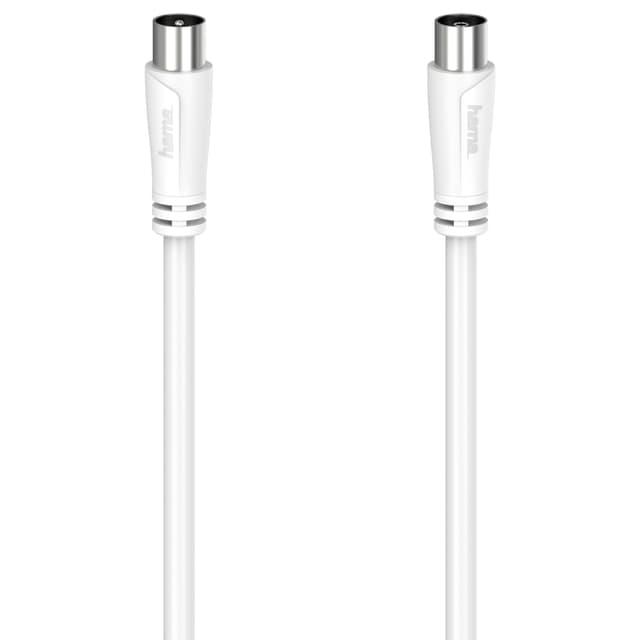 Hama koaksial antennekabel 90 dB (10 m/hvit)