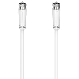 Hama satellitkabel (hvid/5 m)