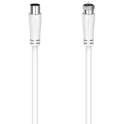 Hama 90 dB kabeladapter antenne (hvit/1,5m)