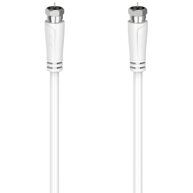 Hama satellitkabel (vit/1,5 m)