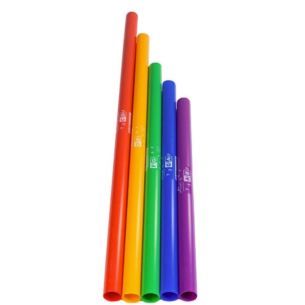 Boomwhackers - set with 5, bas