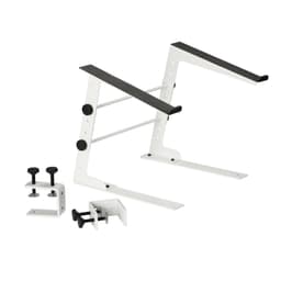 Adam hall stands slt 001 w - laptop stand with clamp white