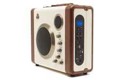GPO MANGA Bluetooth kaiutin - Valkoinen/Ruskea