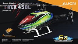 Align T-Rex 450L DOMINATOR 6S Super Combo BeastX