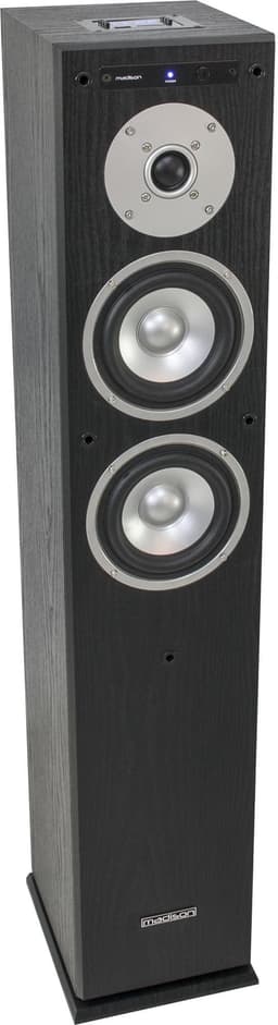 Aktiivinen lattiakaiutin USB:llä - Musta