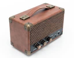Gpo westwood mini bluetooth-høyttaler - brown