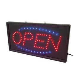 OPEN kyltti, LED