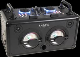 Ibiza dj boombox med bluetooth, 200w