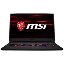 MSI GE75 8SG-013NE 17,3" bærbar gaming-computer (sort)