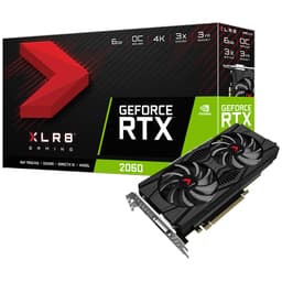 PNY GeForce RTX 2060 XLR8 OC Twin näytönohjain 6G