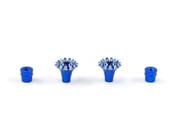 Frsky m4 stick end grande lotus blue. 2stk