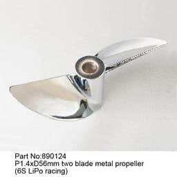 JW890124 To blade metal propeller (6S LiPo)