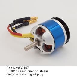 JW830107 BL2815 Out-runner brushless motor