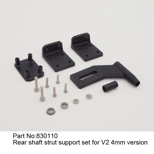 JW830110 Støtte til bagakselstøtte til V2 4mm