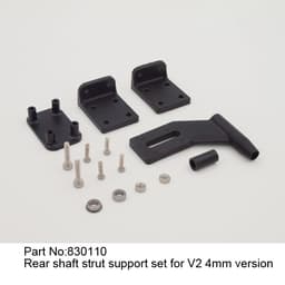 JW830110 Støtte til bagakselstøtte til V2 4mm