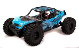 HSP-omdöme Rock Racer 1: 8 Borstat - Blå RTR