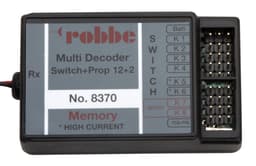 Futaba Multi-Switch-stik. 12 + 2 dekodere