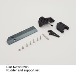 Jw860206 rudder and support set