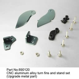 Jw890120 aluminum turn fins and stand set