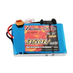 1s   3500mAh Gens Ace LiPo TX/RX-pack