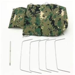 Wpl army green camouflage canvas