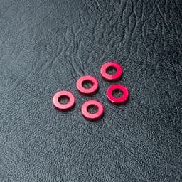 MST-820026R Alum. spacer 3X5.5X1.0 (red) (5)