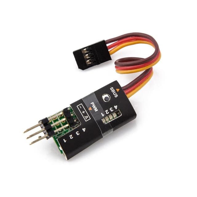 FrSky SBus til PWM Dekoder with pins
