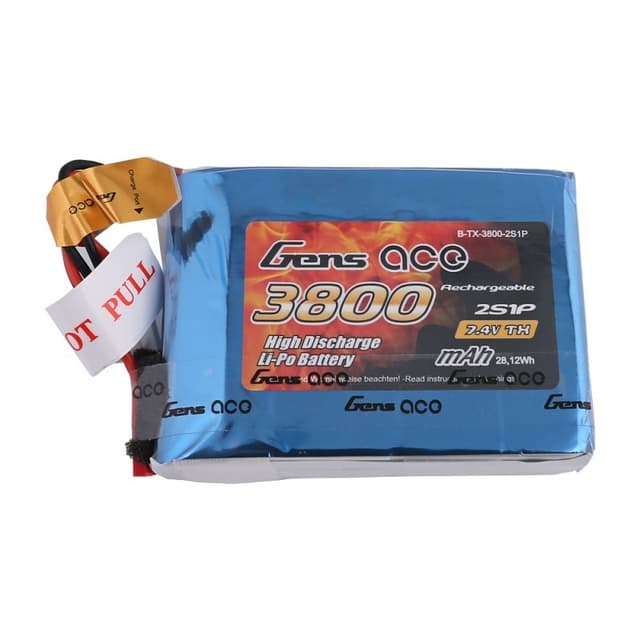 7,4v 3800mah lipo tx-pack jst-syp q x7