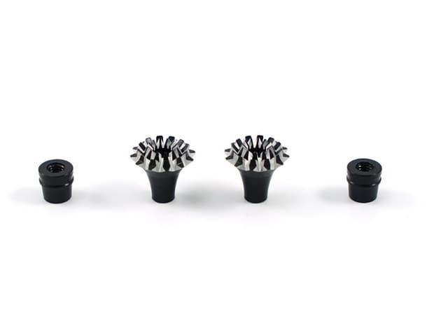FrSky M4 Stick End Grande Lotus Black. 2stk