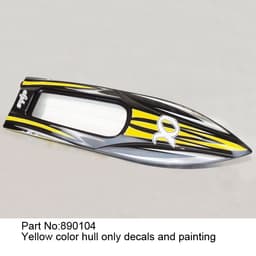Jw890104 yellow hull with decals and painting