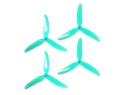 Hq triple prop 5x4x3 skitzo blue (2cw+2ccw)